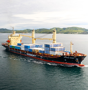 Consort Express Lines 是巴布亚新几内亚一家主要的海岸及内河船公司