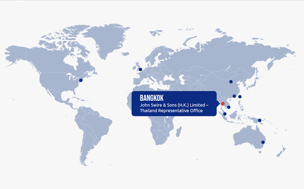 World Map - Bangkok