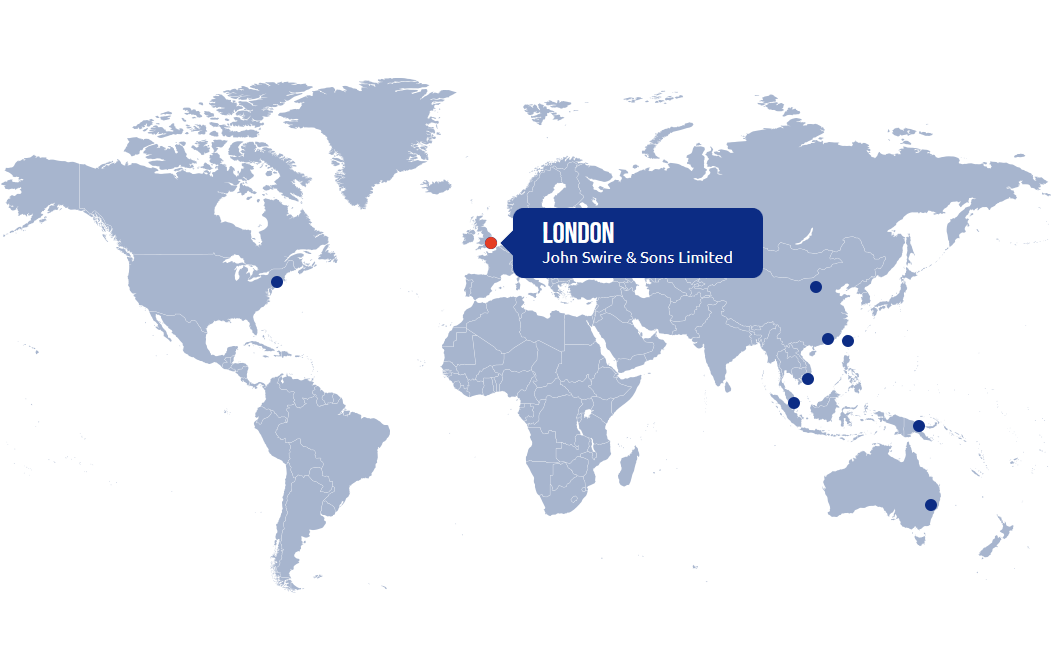 World Map - London