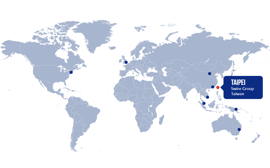 World Map - Taipei