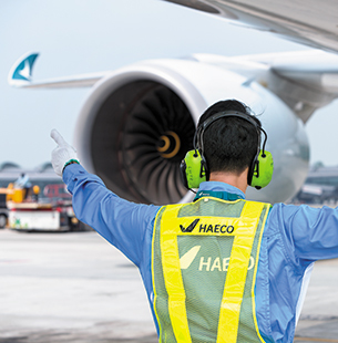 HAECO provides airlines with dedicated one-stop services and solutions that can support aircraft throughout their entire life cycle