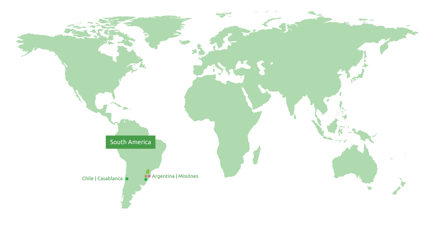 South America Map