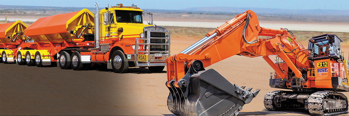 Trading and Industrial Banner: Specialist materials handling