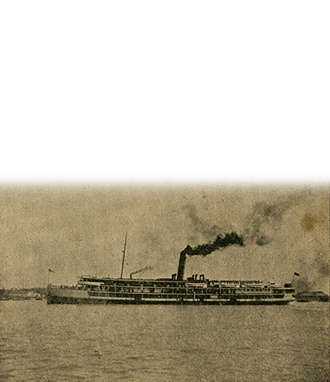 1872 Paddle Steamers on the Yangtze