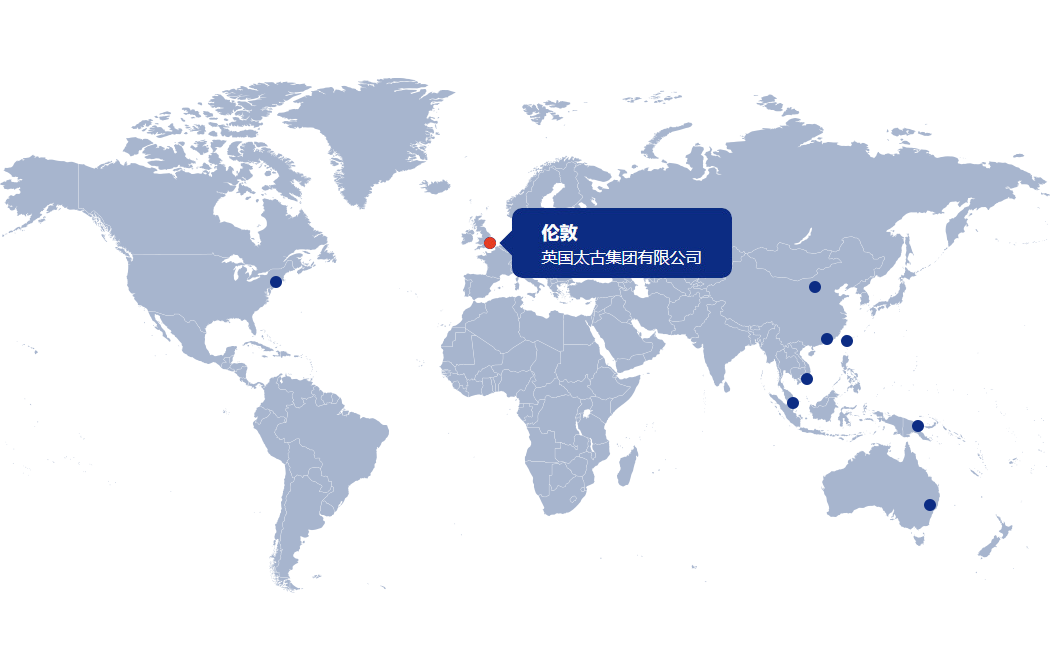 世界地图 - 伦敦