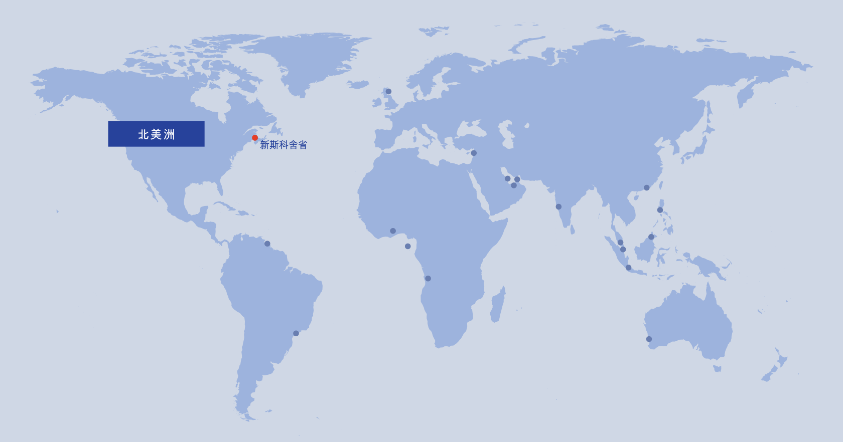 北美洲地图