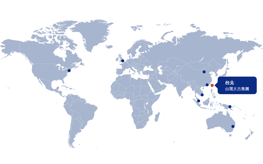 世界地圖 - 台北